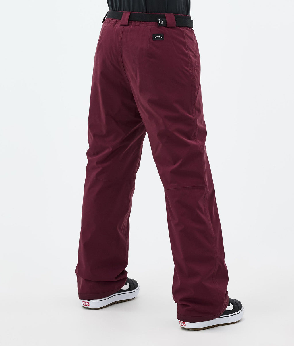Snowboard Pants For Women Burgundy