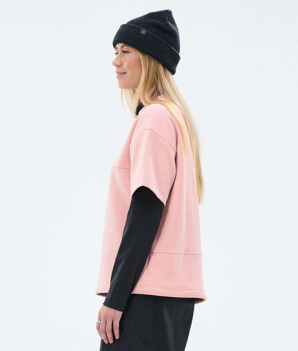 Fleece Sweater For Women Soft Pink