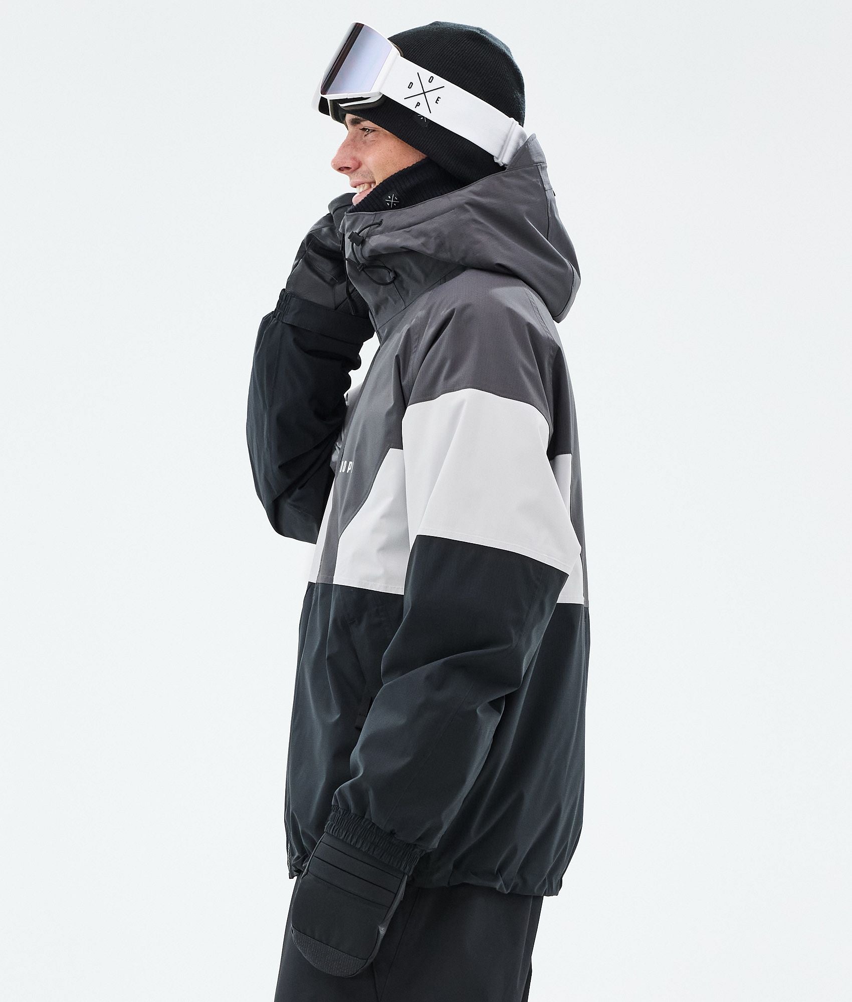 Snowboard Jacket For Men Sport Phantom/Light Grey/Black