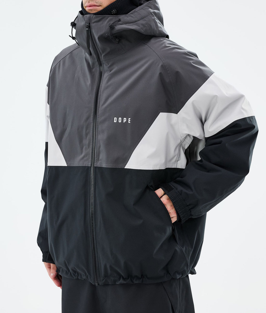 Snowboard Jacket For Men Sport Phantom/Light Grey/Black