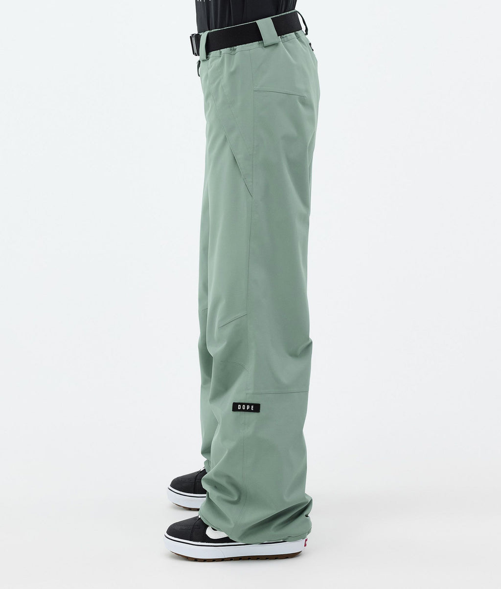 Snowboard Pants For Women Faded Green