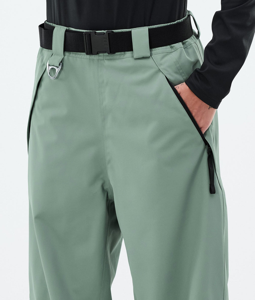 Snowboard Pants For Women Faded Green