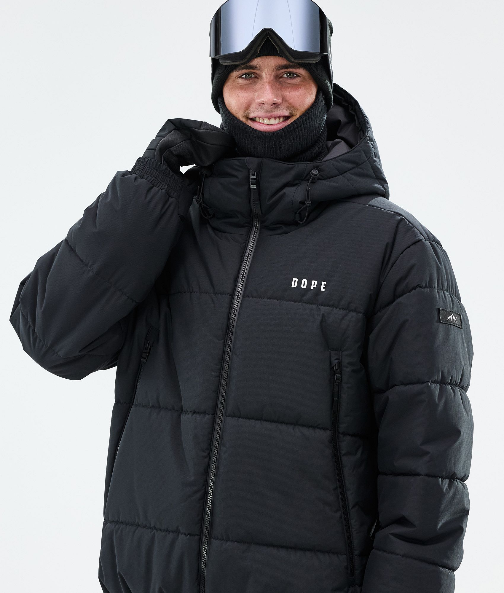 Snowboard Jacket For Men Black