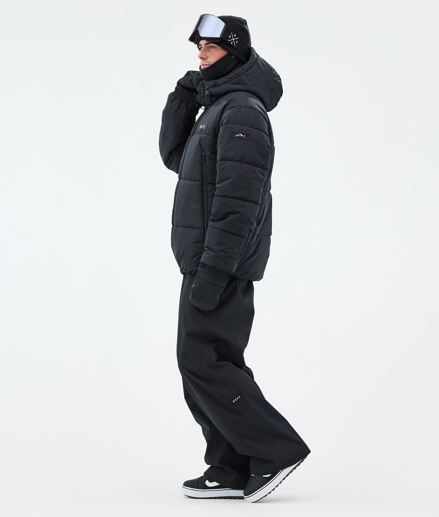 Snowboard Jacket For Men Black